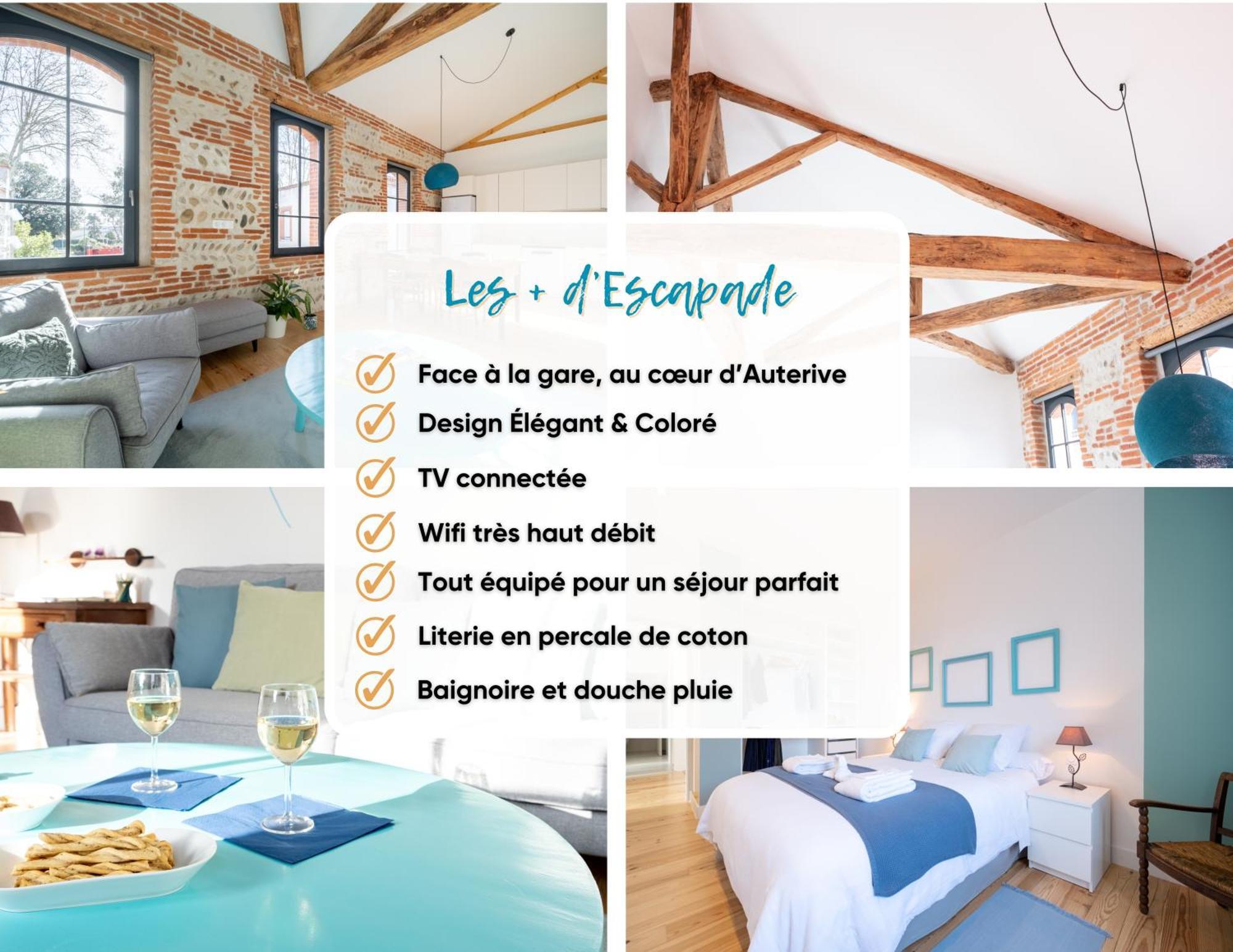 Evasions-Escapade, Centre-Ville, Gare Auterive  Exterior photo